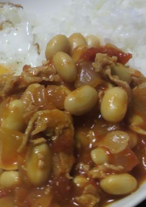 トマトジュースで作る簡単チリビーンズ！-レシピのメイン写真