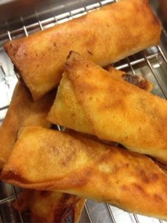 簡単美味!カレーリメイク♡ハムチーズ春巻-レシピのメイン写真