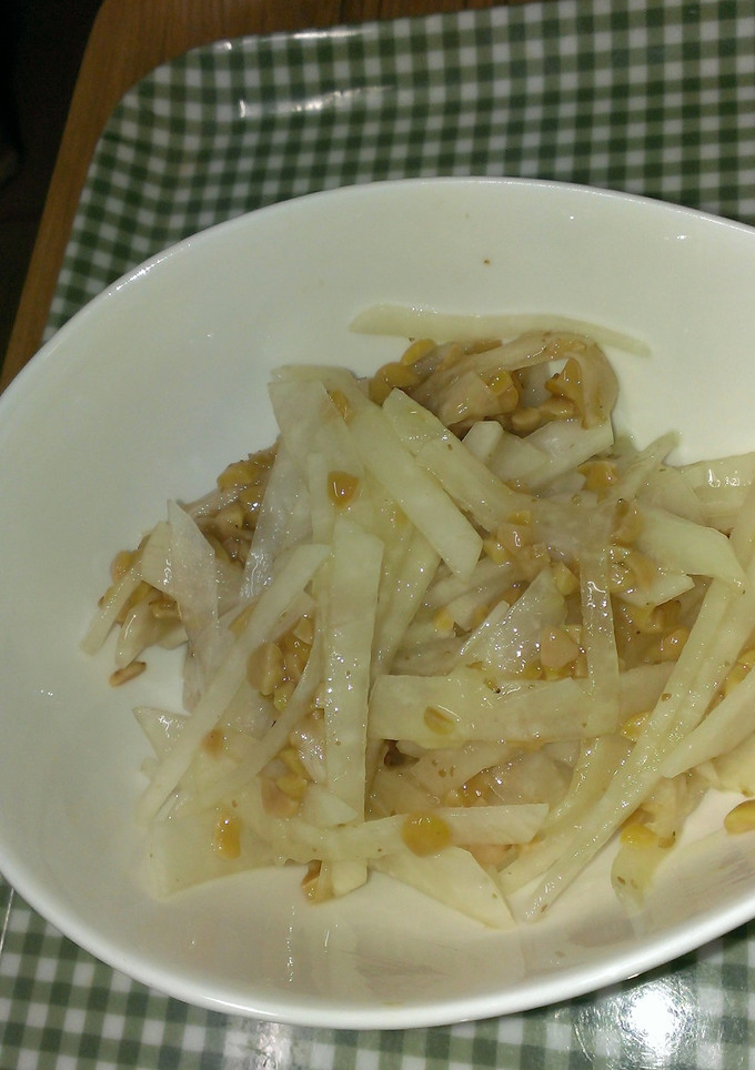 納豆と大根の超簡単サラダ-レシピのメイン写真