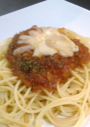 トマトソースパスタ-レシピのメイン写真