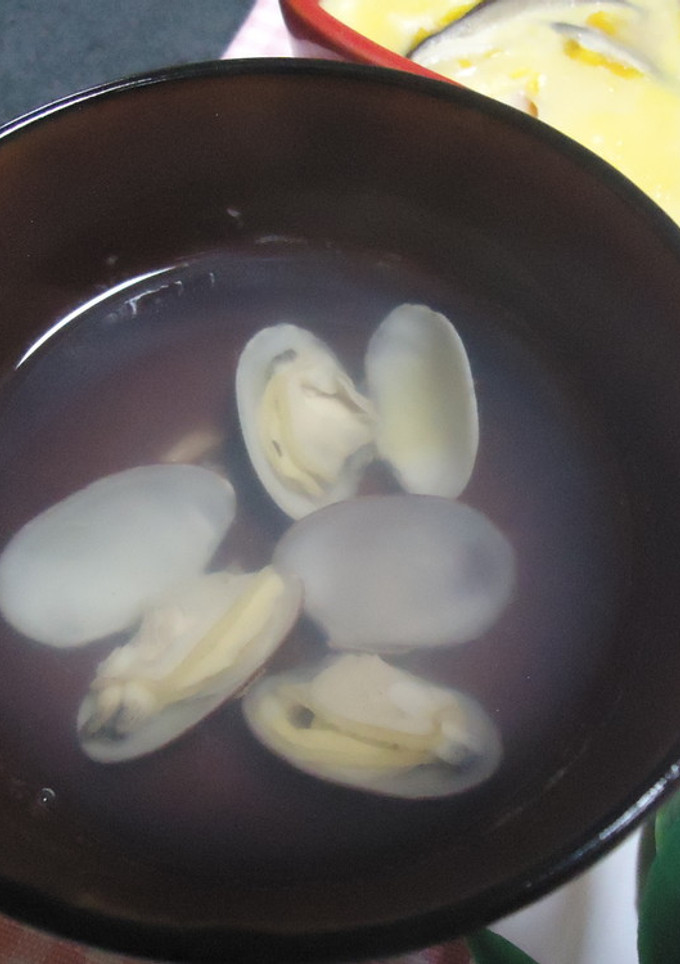 簡単あさりのお吸い物-レシピのメイン写真