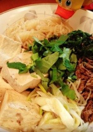 あっさり肉豆腐♪-レシピのメイン写真