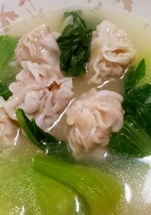 小籠包の青梗菜スープ-レシピのメイン写真