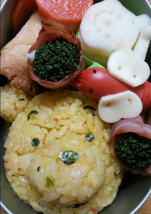 キャラ弁☆くまのプーさん♥-レシピのメイン写真