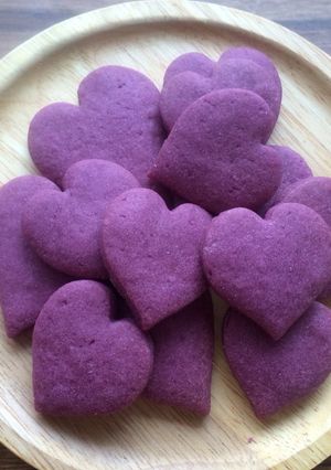 さくさく紫芋クッキー♥️型で！-レシピのメイン写真