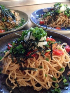 ツナと塩昆布de和パスタ♪-レシピのメイン写真