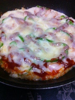 簡単☆長芋ふわふわなんちゃってピザ-レシピのメイン写真