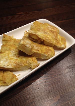 カレーの残りで☆スペイン風オムレツ-レシピのメイン写真