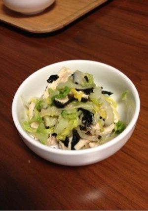 白菜と鶏ハムのコリアンサラダ-レシピのメイン写真