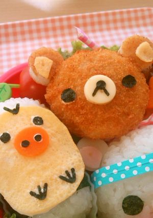 キャラ弁★リラックマコロッケ☆栄養士ママ-レシピのメイン写真