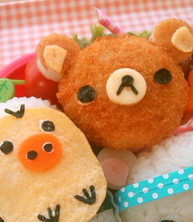 キャラ弁★リラックマコロッケ☆栄養士ママ-レシピのメイン写真