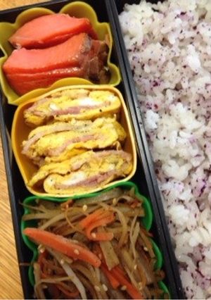 今日のダンナさんのお弁当-レシピのメイン写真