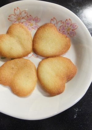 ハートのプチフール-レシピのメイン写真