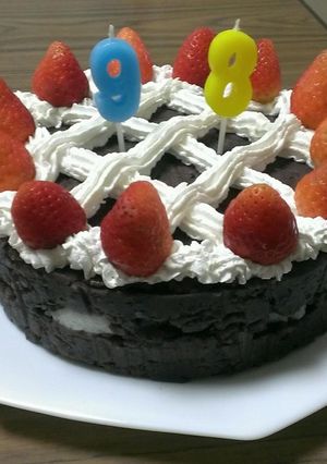 クリスマスやお祝いにおはぎケーキ-レシピのメイン写真