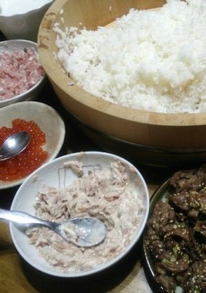 らっきょう酢で、あっというまに酢飯!-レシピのメイン写真