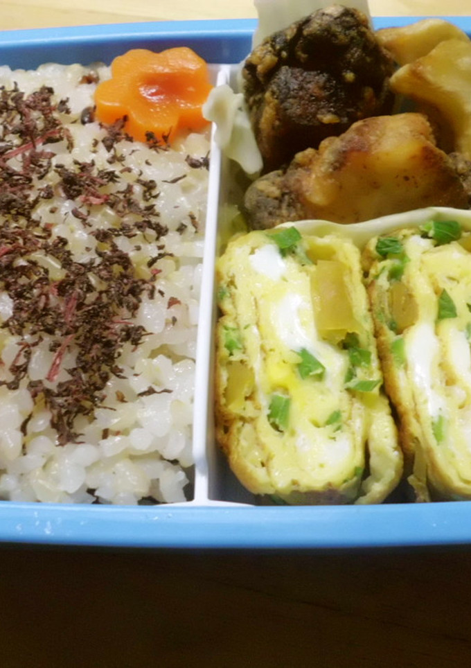 *福神漬けとネギの卵焼き*-レシピのメイン写真