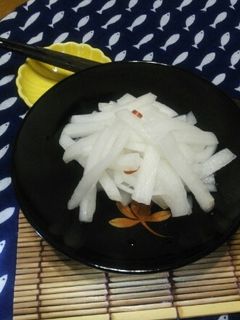 大根の甘酢漬け-レシピのメイン写真