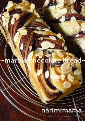 ＊マーブルチョコのパン＊-レシピのメイン写真