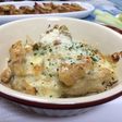 根菜の豆乳たらこグラタン