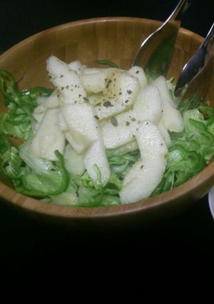 ラフランスと野菜のサラダ-レシピのメイン写真