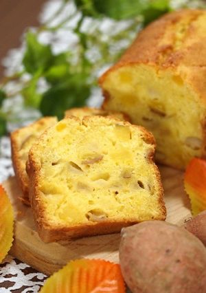 りんごとさつまいものパウンドケーキ-レシピのメイン写真