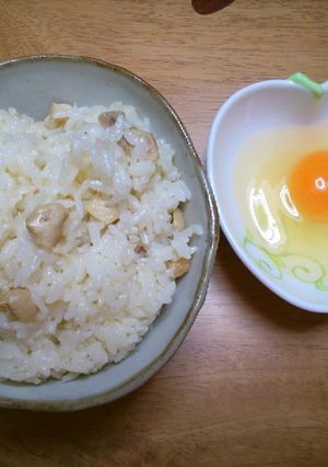 塩鶏飯のたまごかけごはん♡-レシピのメイン写真