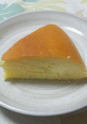 卵黄１個で簡単！炊飯チーズケーキ-レシピのメイン写真