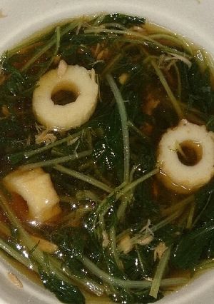 超簡単☆水菜シーチキン煮-レシピのメイン写真
