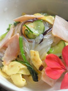 春雨焼き豚中華サラダ-レシピのメイン写真