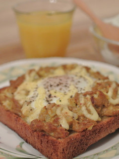 M’sキッチン♡ツナマヨ卵カレートースト-レシピのメイン写真