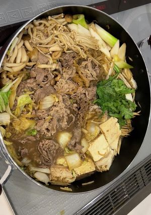 簡単美味しい♪ すき焼き(松茸入りも)-レシピのメイン写真
