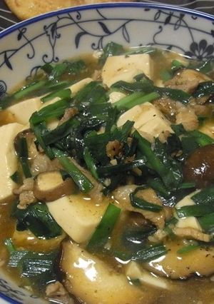 簡単、つる旨♪中華風にら豆腐-レシピのメイン写真