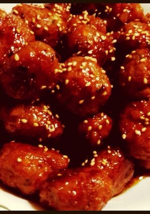 薬味でさっぱり肉だんご♪-レシピのメイン写真