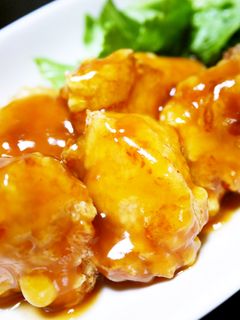 鶏むね肉の唐揚げ★甘酢あんかけ-レシピのメイン写真