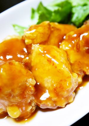 鶏むね肉の唐揚げ★甘酢あんかけ-レシピのメイン写真