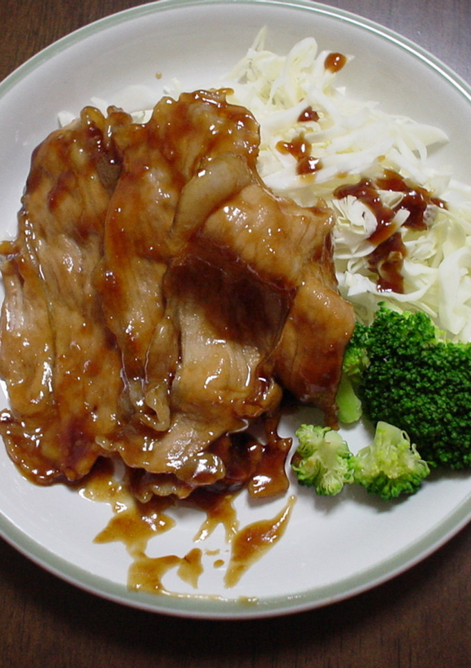 豚肉のしょうが焼き　みそ風味-レシピのメイン写真