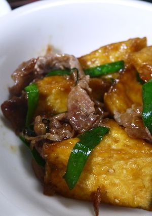 厚揚げと豚肉のオイスターソース炒め-レシピのメイン写真