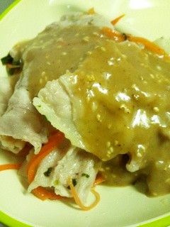 簡単♪レンジで作る豚しゃぶ❤-レシピのメイン写真