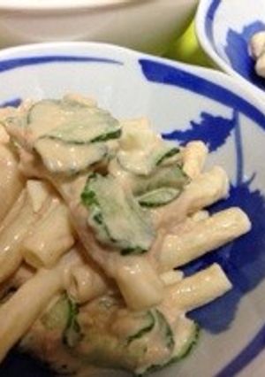 焼肉のタレで♡マカロニサラダ-レシピのメイン写真