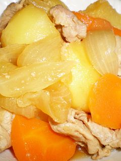 レンジで簡単!肉じゃが(焼肉のたれ)-レシピのメイン写真