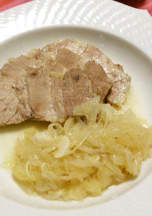 豚肉とりんごの蒸し煮-レシピのメイン写真