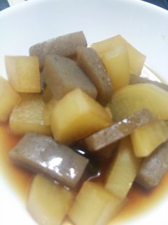 大根とこんにゃくの煮物-レシピのメイン写真