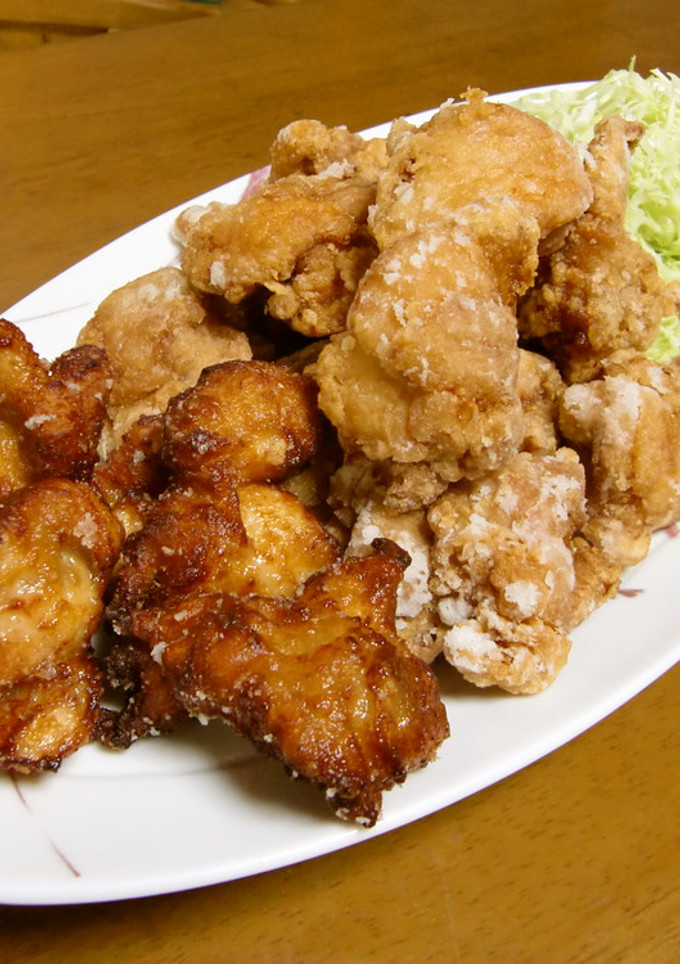 ２種類の唐揚げ-レシピのメイン写真