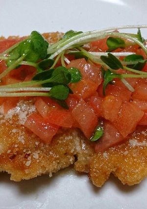 ミラノ風カツレツ☆トマトソース-レシピのメイン写真