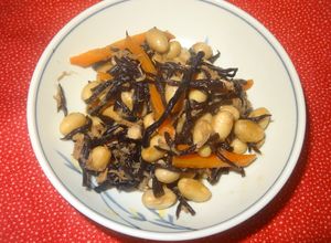 いつもの常備菜　ひじきとツナと大豆の煮物-レシピのメイン写真