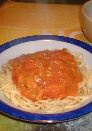 かにみそ入りトマトクリームパスタ-レシピのメイン写真
