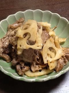 レンコンのコク旨炒め-レシピのメイン写真