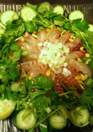 中華風　鯛のサラダ-レシピのメイン写真