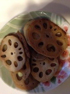 レンコンのバター焼き-レシピのメイン写真