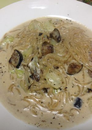 しらたき和風クリームツナパスタ☆-レシピのメイン写真